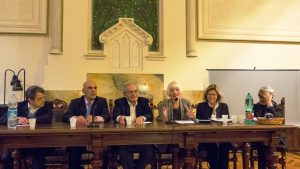 Umberto Todini, Michèle Gendreau-Massaloux, Marie-France Renard, Convengo Buonaiuti Roma Facoltà Valdese di Teologia Aula Magna, 30-31 ottobre 2015